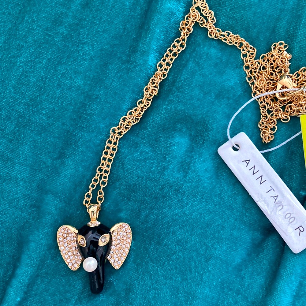 Ann Taylor St. Jude Elephant Statement Necklace